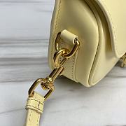 Dior Bobby East-West Bag Lemon Size 22 x 13 x 5 cm - 5