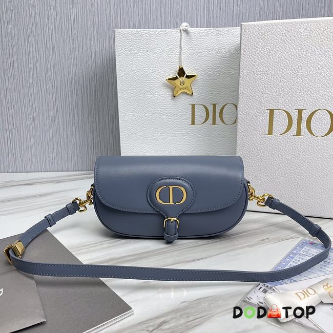 Dior Bobby East-West Bag Blue Size 22 x 13 x 5 cm - 1