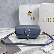 Dior Bobby East-West Bag Blue Size 22 x 13 x 5 cm - 1