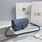 Dior Bobby East-West Bag Blue Size 22 x 13 x 5 cm - 5