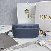 Dior Bobby East-West Bag Blue Size 22 x 13 x 5 cm - 3