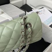 Chanel Flap Bag A01112 Caviar Light Green Size 15.5 x 25.5 x 6.5 cm - 4