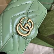 Gucci GG Marmont Chain Macaron Light Green Size 16.5 x 10.2 x 5.1 cm - 4
