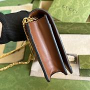 Gucci GG Matelassé Chain Bag Brown Size 20 x 12.5 x 4 cm - 6