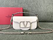 Valentino Garavani Miniloc Bag White Size 20 x 11 x 5 cm - 1