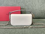 Valentino Garavani Miniloc Bag White Size 20 x 11 x 5 cm - 4