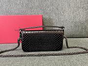 Valentino Garavani Miniloc Bag Black Size 20 x 11 x 5 cm - 4