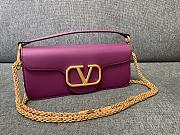Valentino VLogo Signature Purple Size 27 x 13 x 6 cm - 1