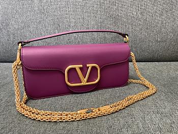 Valentino VLogo Signature Purple Size 27 x 13 x 6 cm