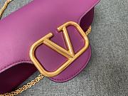 Valentino VLogo Signature Purple Size 27 x 13 x 6 cm - 5