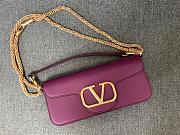Valentino VLogo Signature Purple Size 27 x 13 x 6 cm - 4