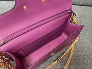 Valentino VLogo Signature Purple Size 27 x 13 x 6 cm - 2