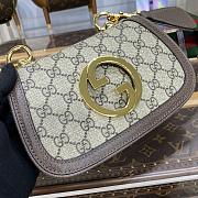  Gucci Blondie Mini Bag In GG Canvas Size 22 x 13 x 5.5 cm - 6