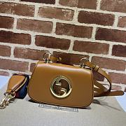 Gucci Blondie Mini Bag In Brown Size 22 x 13 x 5.5 cm - 1