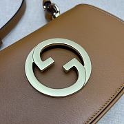 Gucci Blondie Mini Bag In Brown Size 22 x 13 x 5.5 cm - 6