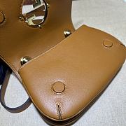 Gucci Blondie Mini Bag In Brown Size 22 x 13 x 5.5 cm - 4