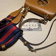 Gucci Blondie Mini Bag In Brown Size 22 x 13 x 5.5 cm - 3