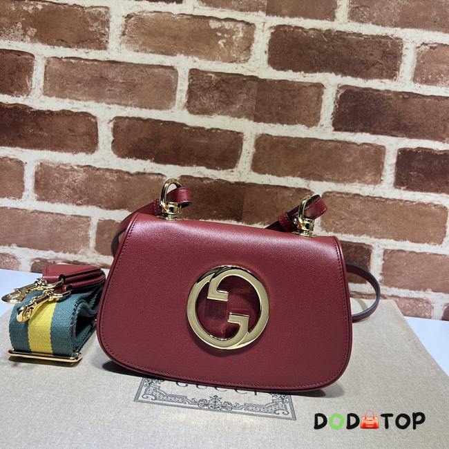 Gucci Blondie Mini Bag In Red Size 22 x 13 x 5.5 cm - 1