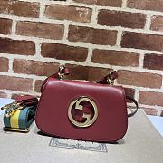 Gucci Blondie Mini Bag In Red Size 22 x 13 x 5.5 cm - 1