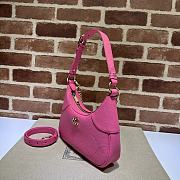 Gucci Aphrodite Small Shoulder Bag Hot Pink Size 25 x 19 x 7 cm - 6