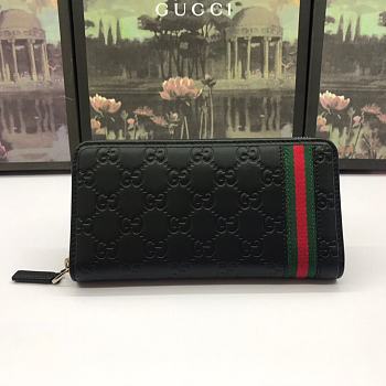 Gucci Wallet 291105 Black Size 19.5 x 10.5 x 2.5 cm