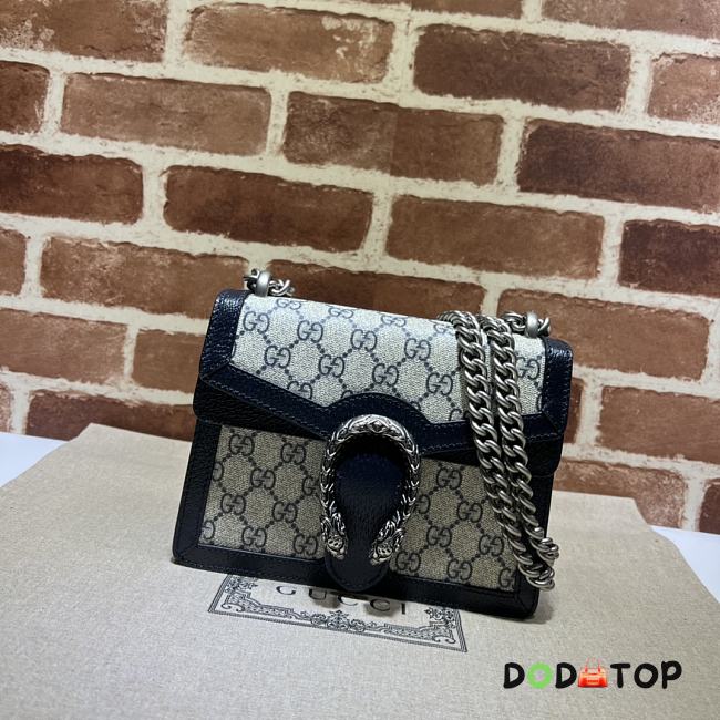 Gucci Dionysus Small Black Bag Size 20 x 15.5 x 5 cm - 1