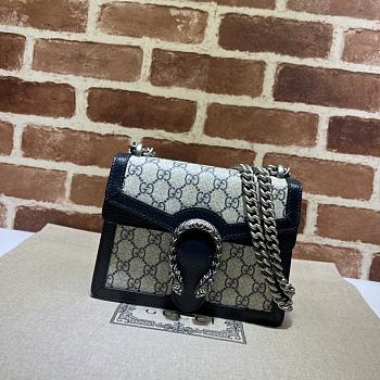 Gucci Dionysus Small Black Bag Size 20 x 15.5 x 5 cm