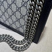 Gucci Dionysus Small Black Bag Size 20 x 15.5 x 5 cm - 2