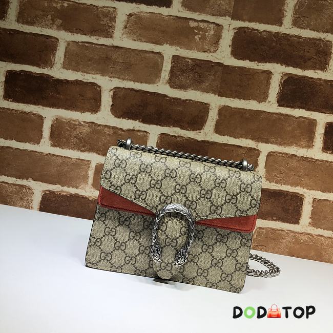 Gucci Dionysus Small Bag Red Size 20 x 15.5 x 5 cm - 1