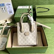 Gucci Mini Tote Bag Beige Size 16 x 20 x 7 cm - 1