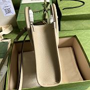 Gucci Mini Tote Bag Beige Size 16 x 20 x 7 cm - 4
