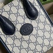 Gucci Mini Tote Bag Black Size 16 x 20 x 7 cm - 2