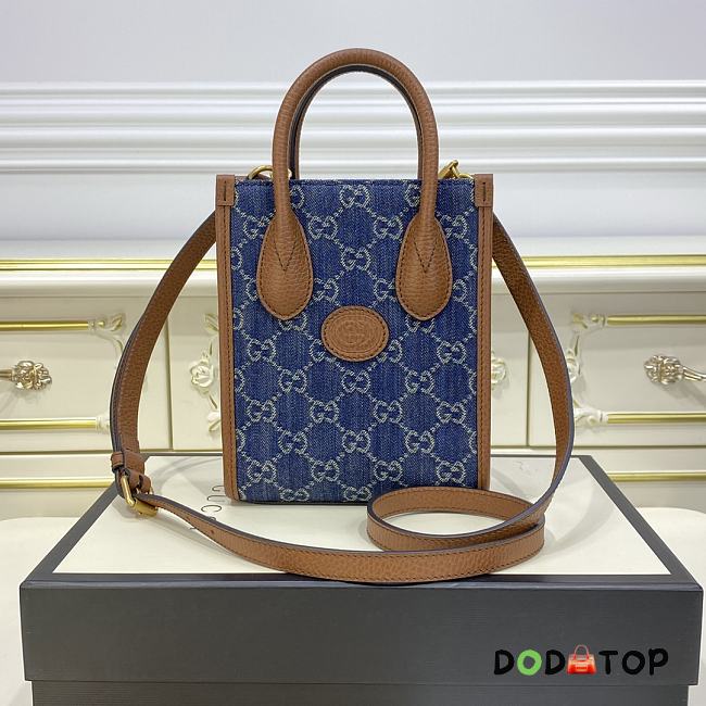Gucci Mini Tote Bag Retro Size 16 x 20 x 7 cm - 1