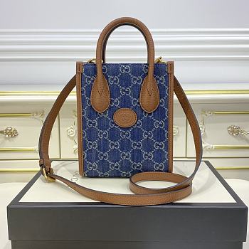 Gucci Mini Tote Bag Retro Size 16 x 20 x 7 cm