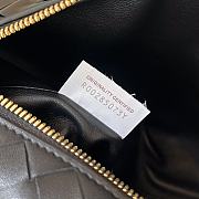 Bottega Veneta Intrecciato Leather Black Size 22 x 13 x 9.5 cm - 2