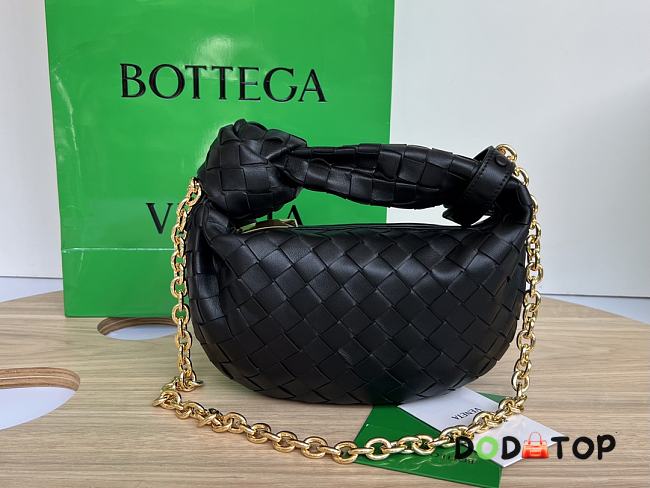 Bottega Veneta Jodie Chain Bag Black Size 23 x 28 x 8 cm - 1