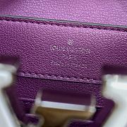 Louis Vuitton LV Capucines Crocodilien Brillant Purple Size 21 x 14 x 8 cm - 2