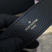 Louis Vuitton LV Capucines M59882 Black BB Size 27 x 18 x 9 cm - 6
