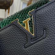 Louis Vuitton LV Capucines M80931 Black Mini Size 21 x 14 x 8 cm - 4