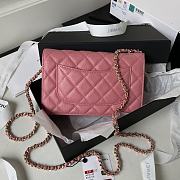 Chanel WOC Pink Caviar Handbag Size 19 cm - 2
