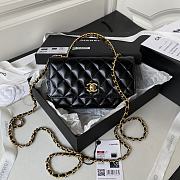 Chanel AP3240 Chain Bag Black Size 19.5 x 12 x 4 cm  - 1