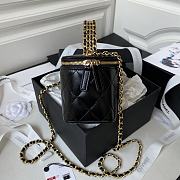 Chanel Box Bag Black AP3243 Size 17 x 9.5 x 8 cm - 6