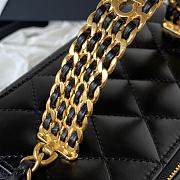 Chanel Box Bag Black AP3243 Size 17 x 9.5 x 8 cm - 3