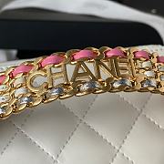 Chanel Box Bag White AP3243 Size 17 x 9.5 x 8 cm - 3
