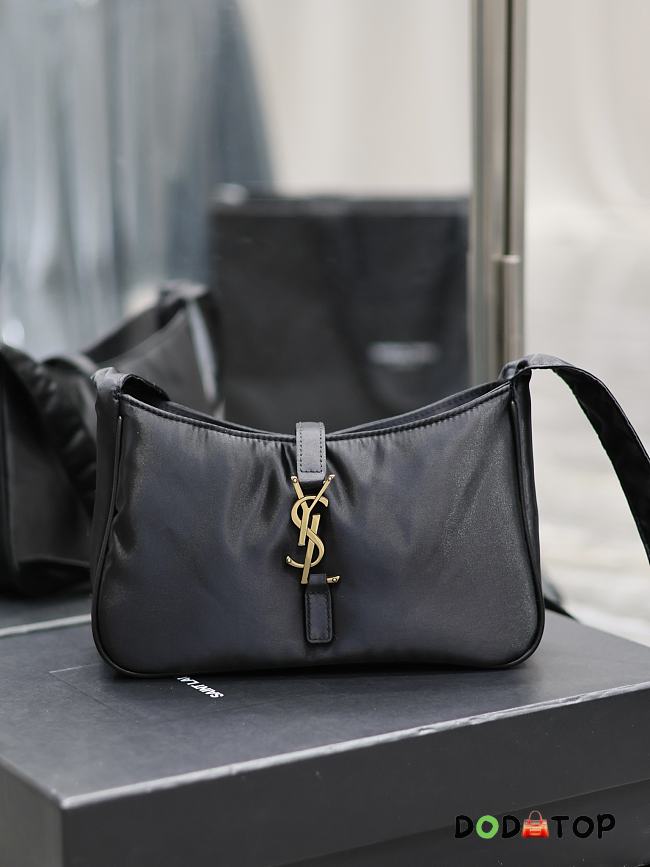 YSL Gold Buckle Nylon LE 5 A 7 Size 25 × 15 × 6 cm - 1