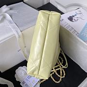 Chanel 22 AS3980 Yellow Bag Size 19 x 20 x 6 cm - 6