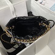 Chanel 22 AS3980 Black Bag Size 19 x 20 x 6 cm - 6