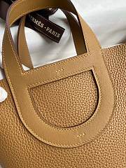 Hermes Vegetable Basket Swift Leather Bag Size 18 cm - 5