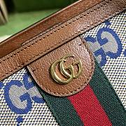 Gucci Ophidia GG Medium Tote Brown/Blue Size 38 x 28 x 14 cm - 5