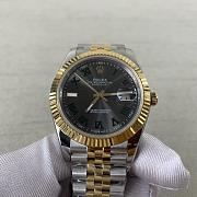 Rolex Datejust Black Watch - 6